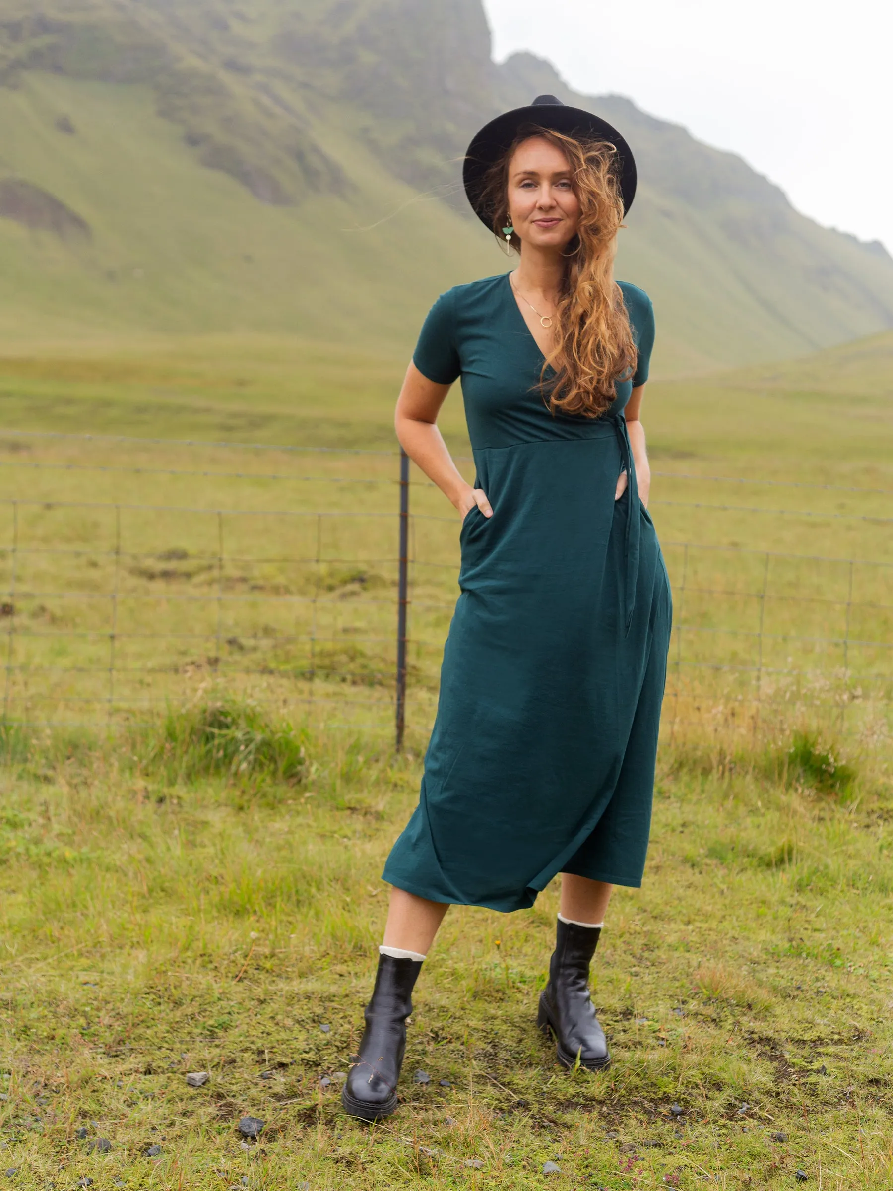 Isla Midi Dress | Monstera