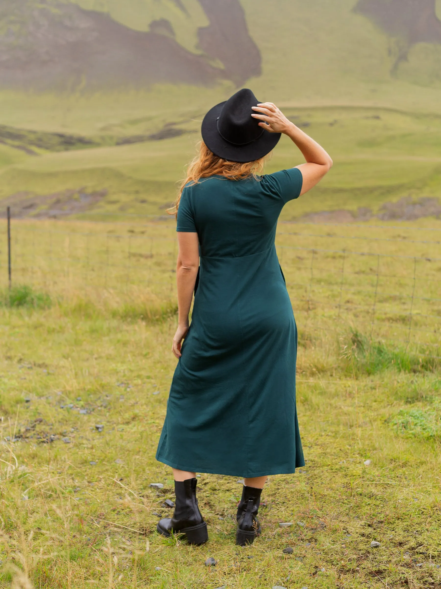 Isla Midi Dress | Monstera