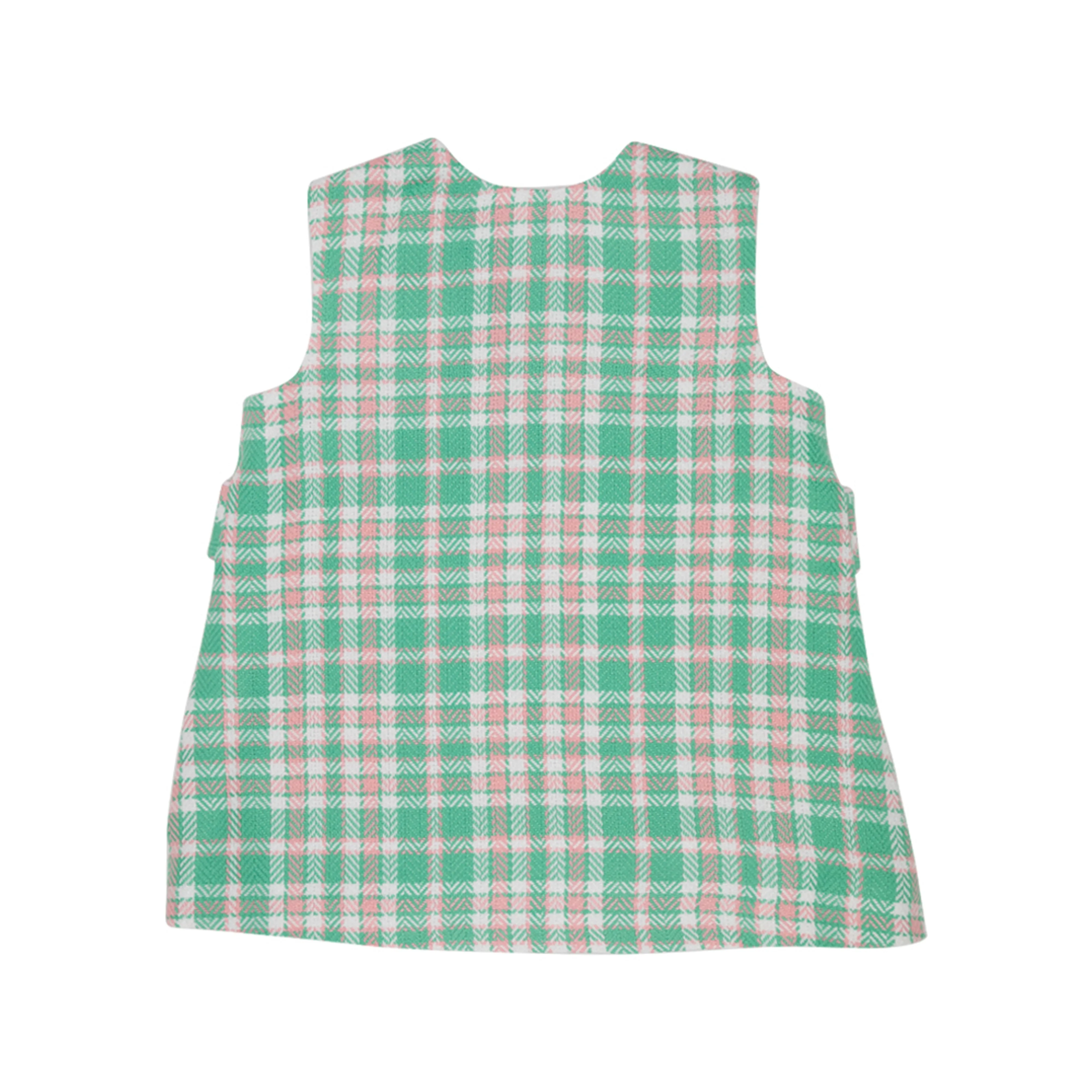 Janie Jumper - Putney Plaid with Palm Beach Pink