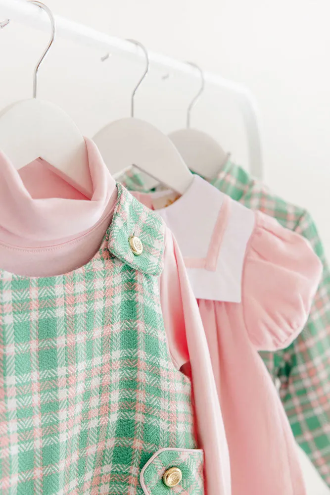 Janie Jumper - Putney Plaid with Palm Beach Pink