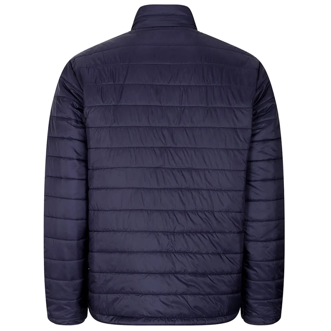 Kingston Lightweight Quilted Jacket - Navy/Merlot by Hoggs Of Fife