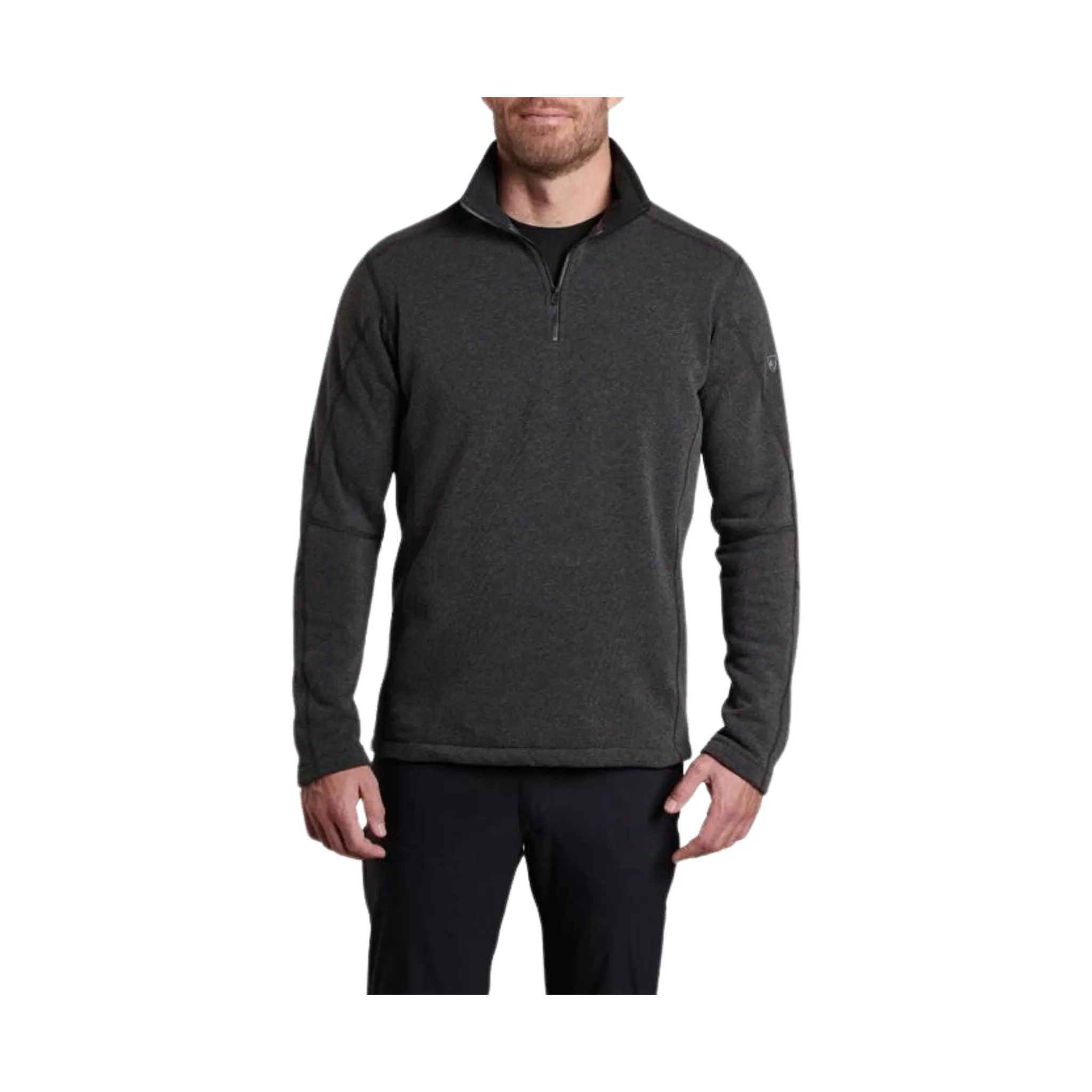 Kuhl Men's Revel Quarter Zip Sweater - Steel