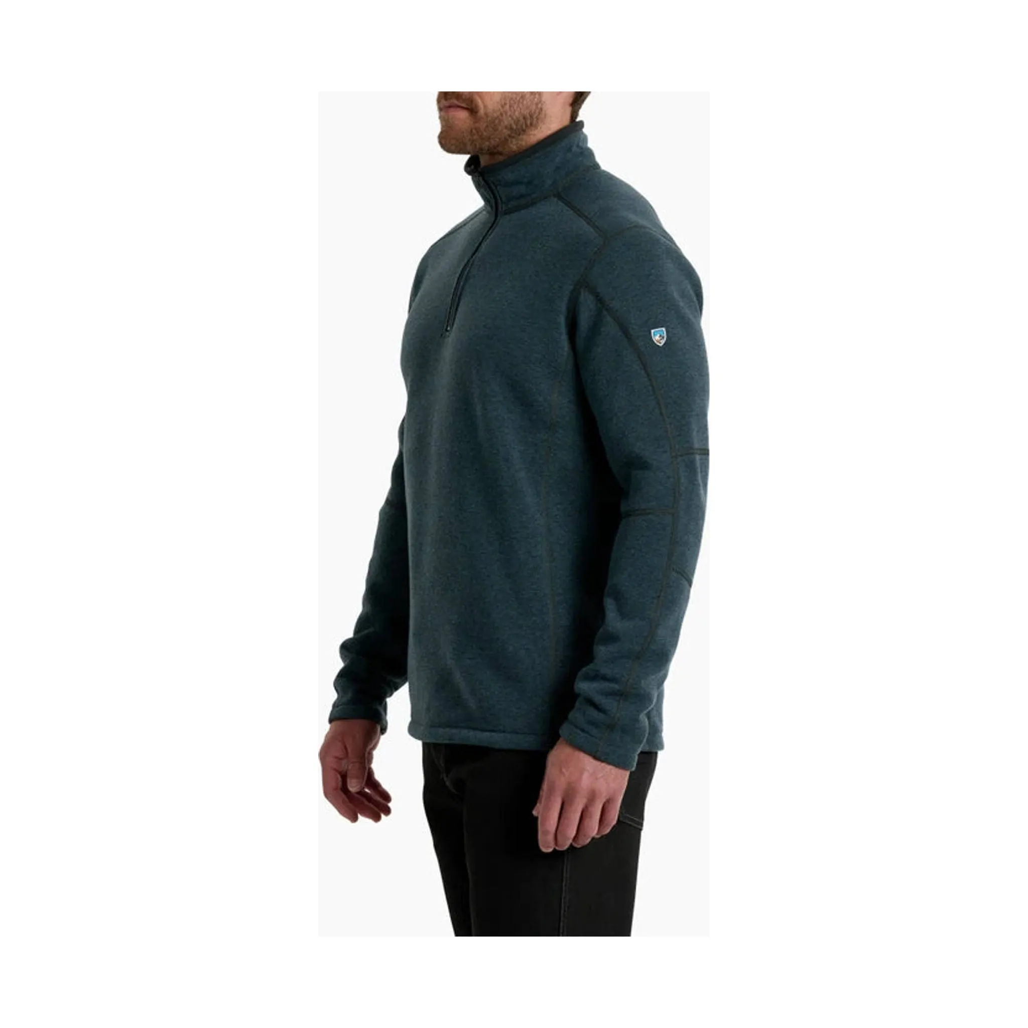 Kuhl Men's Revel Quarter Zip Sweater - Storm Blue