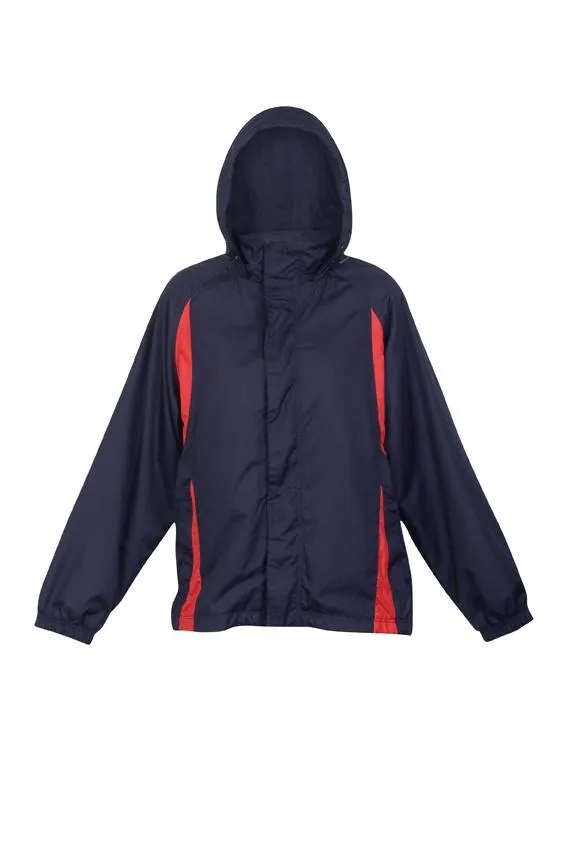 Ladies Sportech Jacket - Navy/Red