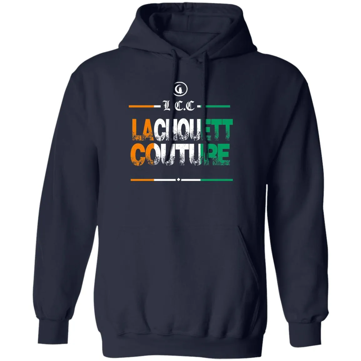 LCC COTE D'IVOIRE GRUNGDE UNISEX HOODIE