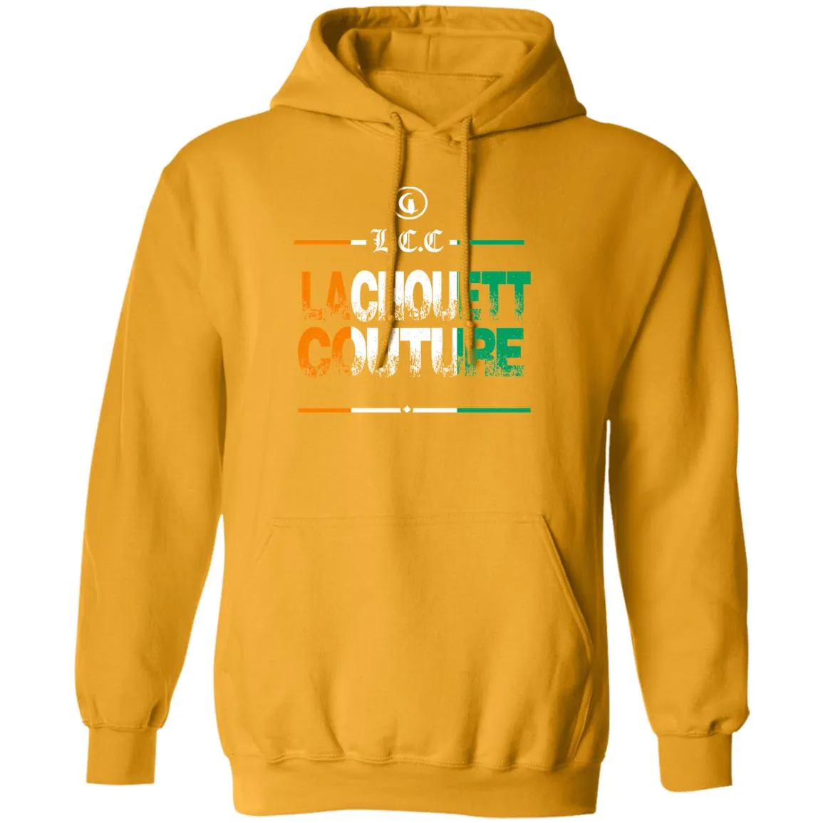 LCC COTE D'IVOIRE GRUNGDE UNISEX HOODIE