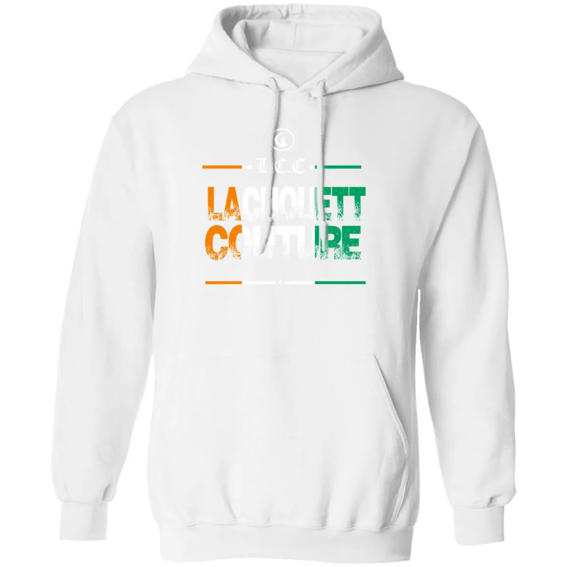 LCC COTE D'IVOIRE GRUNGDE UNISEX HOODIE