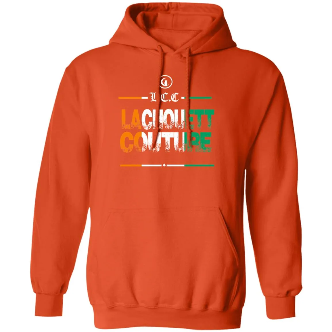 LCC COTE D'IVOIRE GRUNGDE UNISEX HOODIE