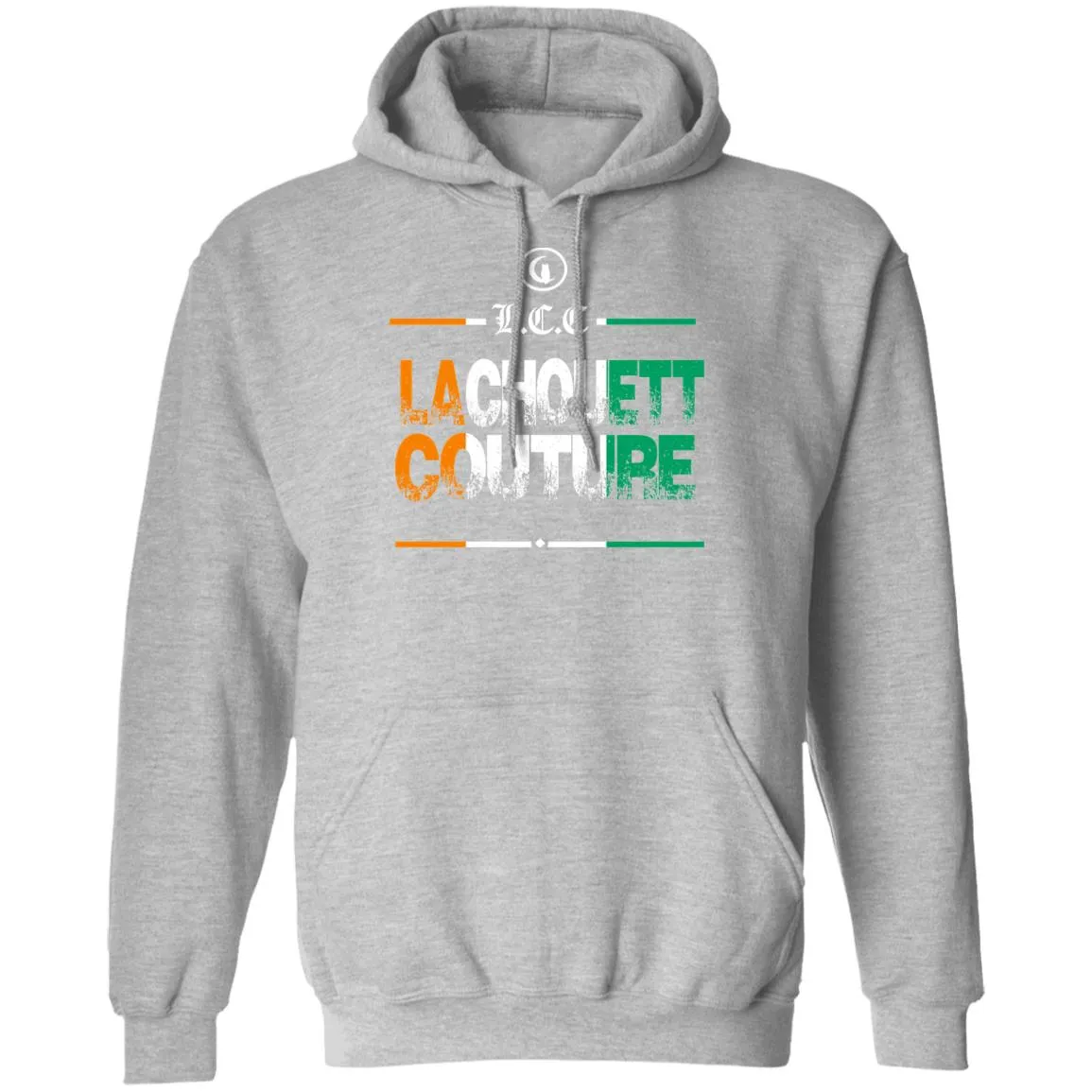 LCC COTE D'IVOIRE GRUNGDE UNISEX HOODIE