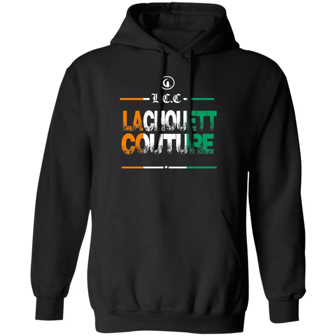 LCC COTE D'IVOIRE GRUNGDE UNISEX HOODIE