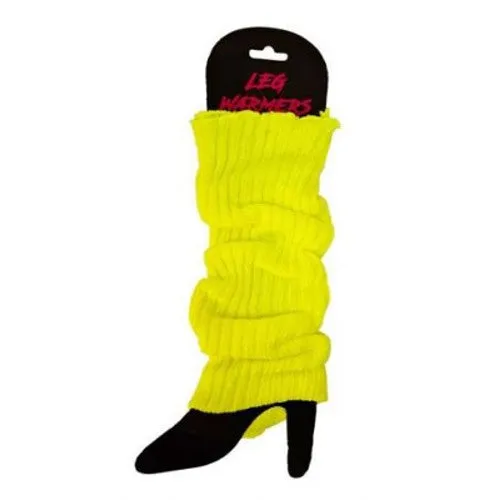 Leg Warmers Neon Yellow