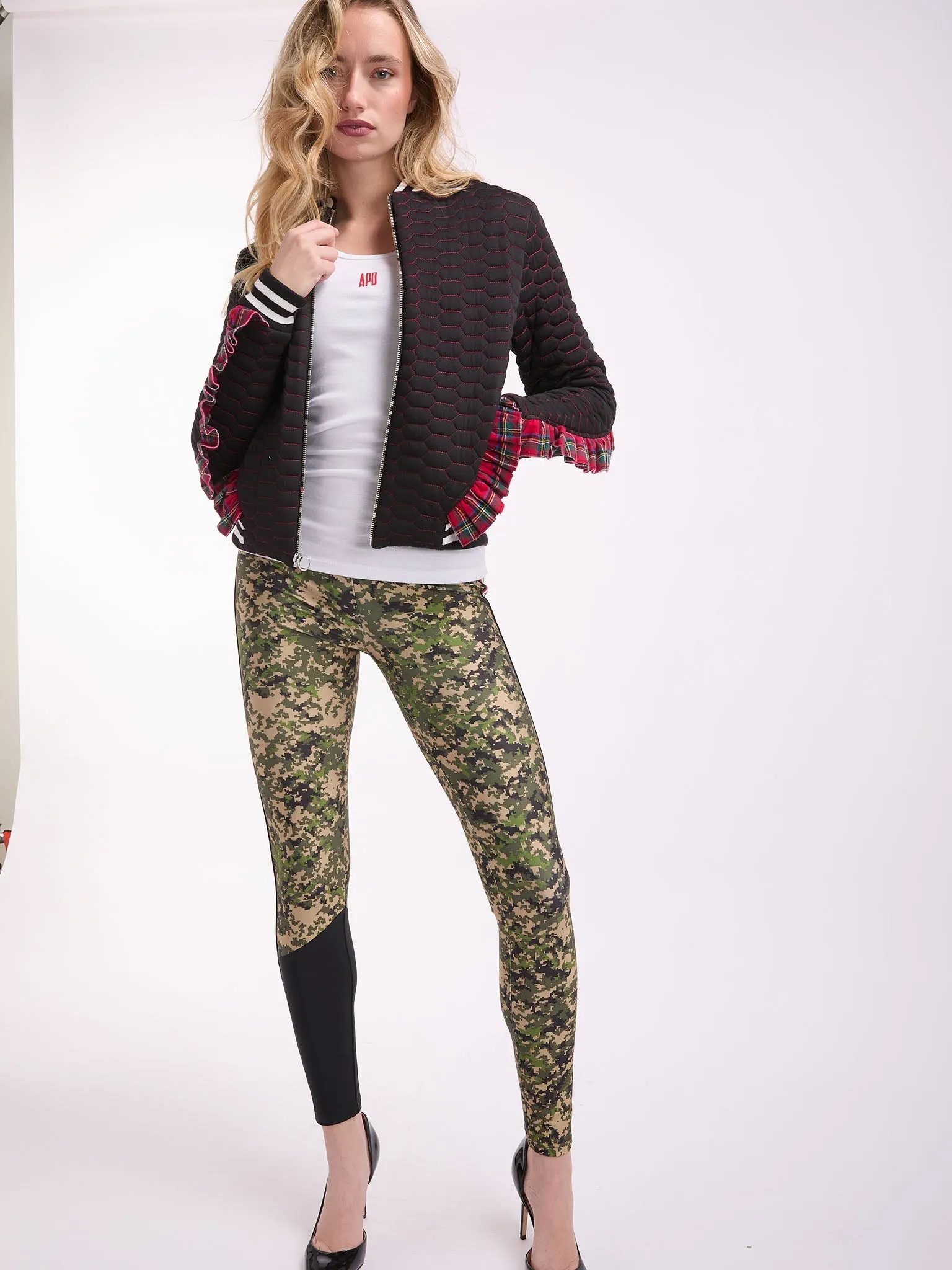 Leggings in Digi Camo Print