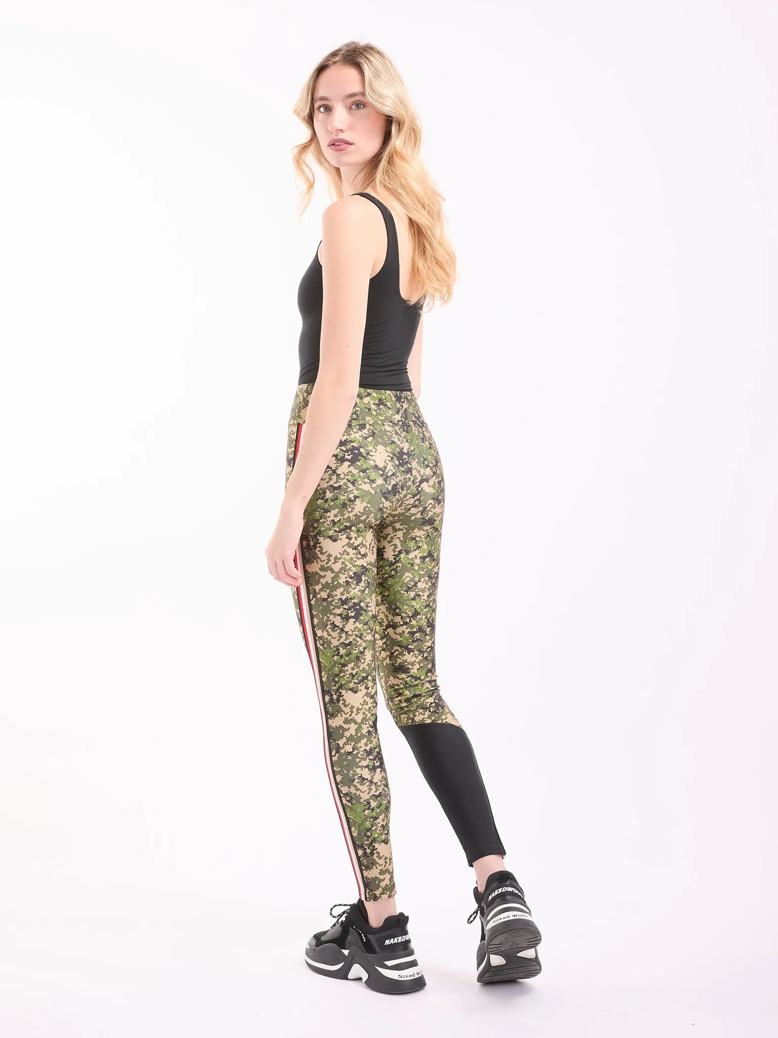 Leggings in Digi Camo Print