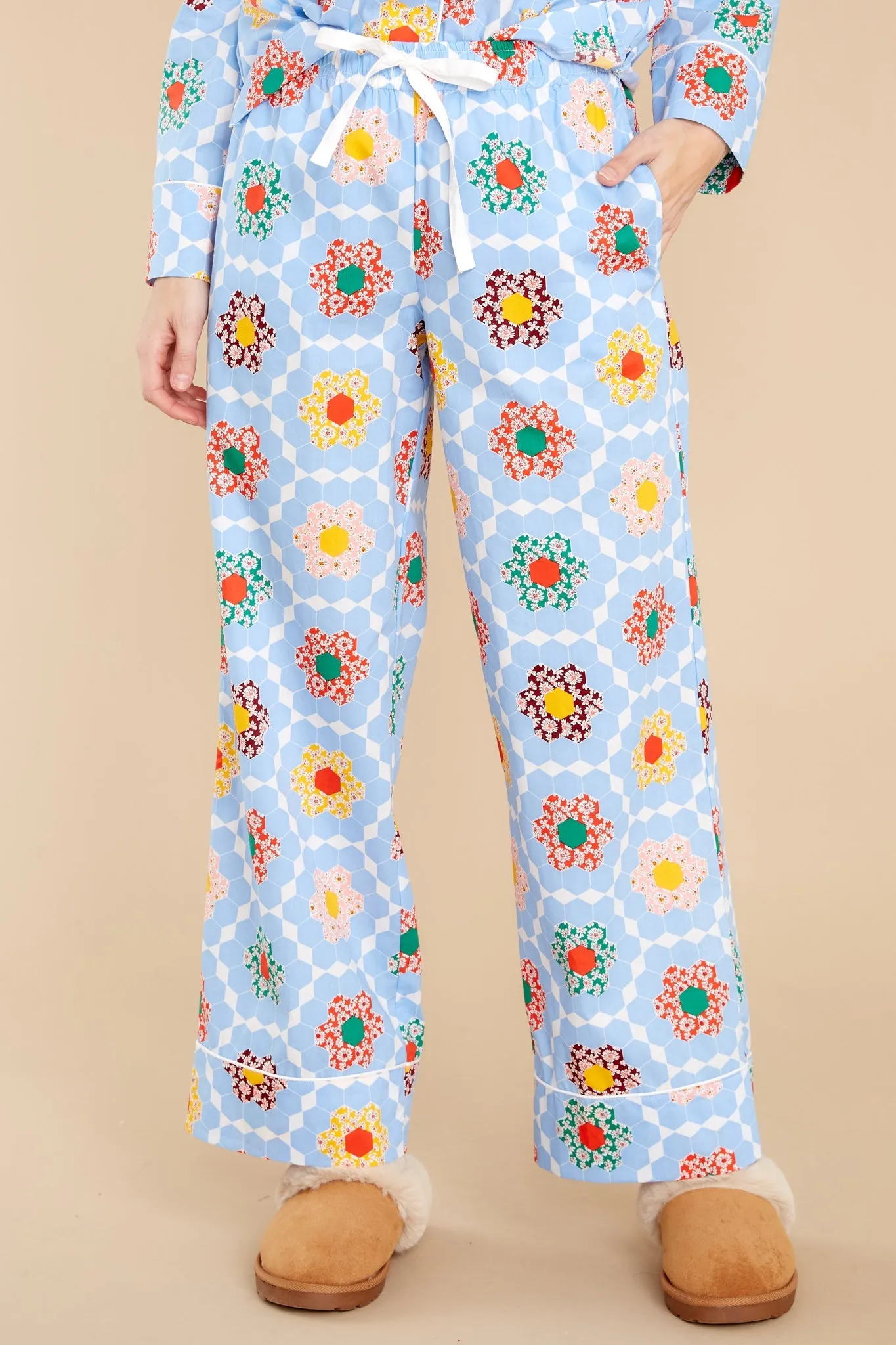 Leisure Patchwork Pants