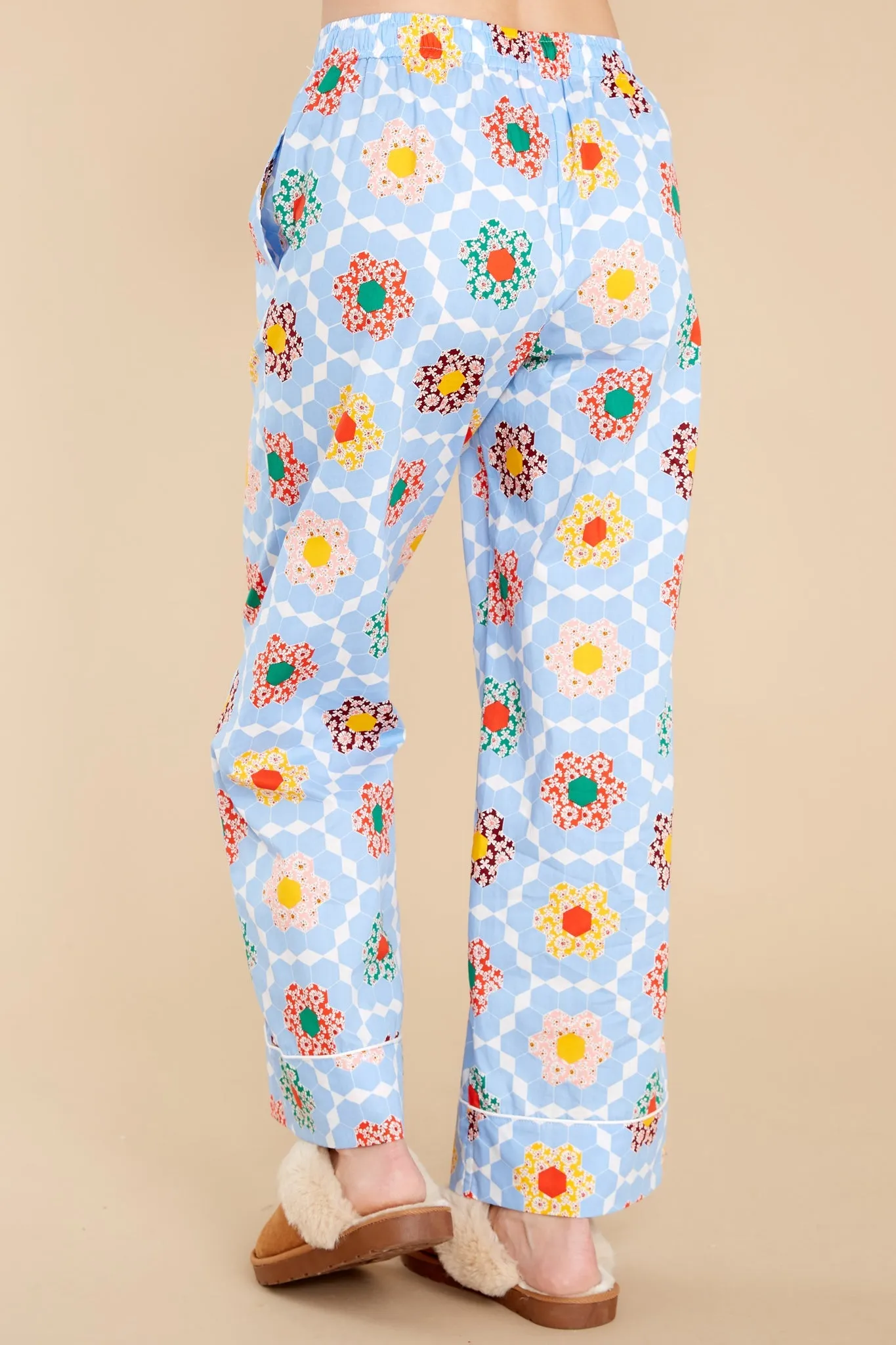 Leisure Patchwork Pants