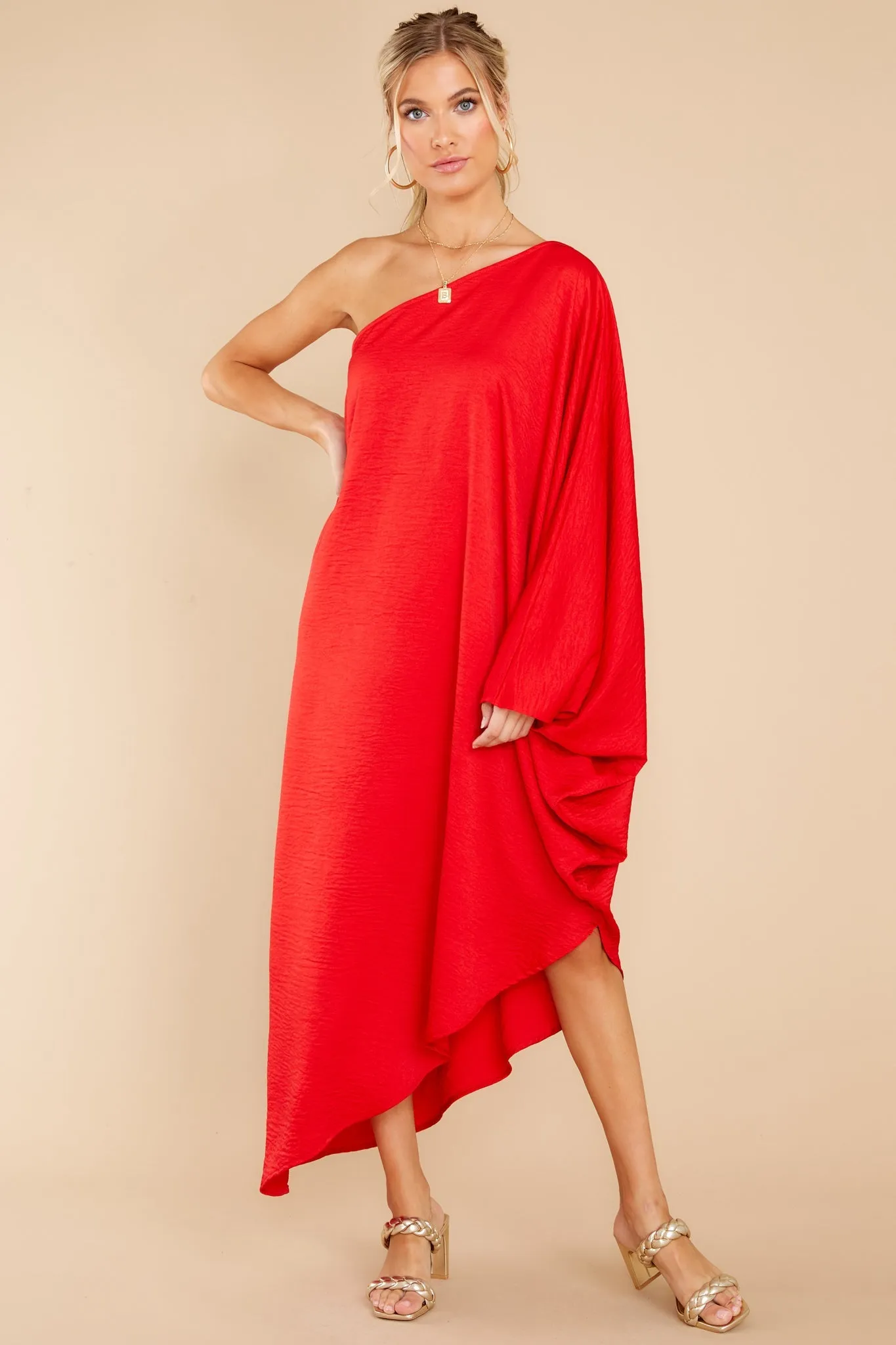 Like Royalty Red Maxi Dress