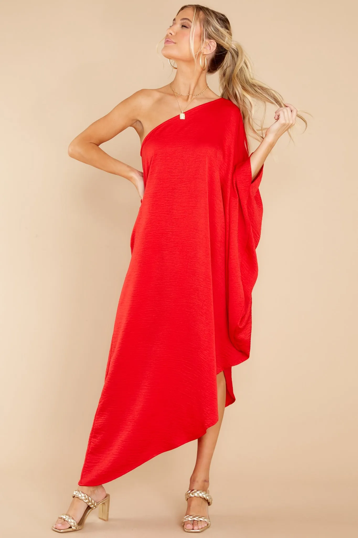 Like Royalty Red Maxi Dress