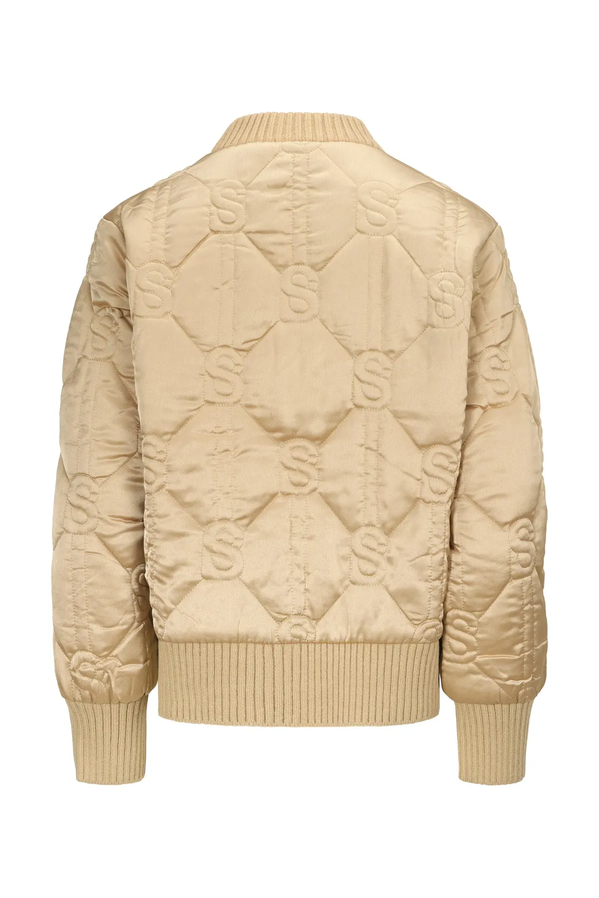 Lucy Bomber Jacket - Beige