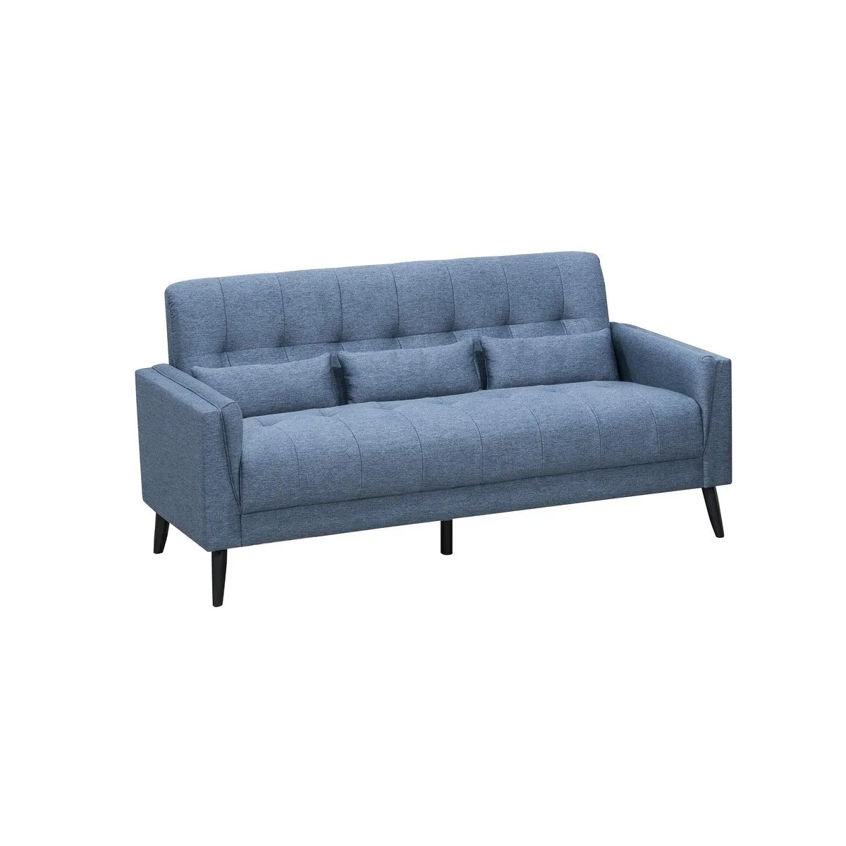 Madeline Collection Sofa with 3 Lumbar Pillows