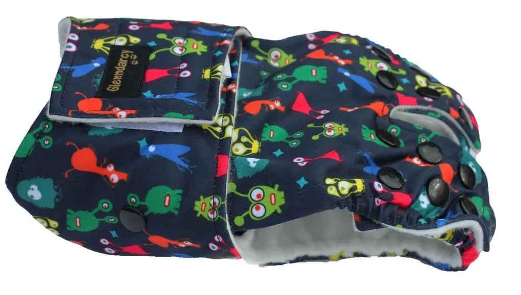 Male Adjustable Nappy - Velcro Waistband - XS to XL