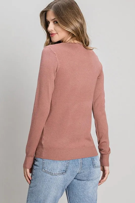 Martino (Marsala) Knit Sweater