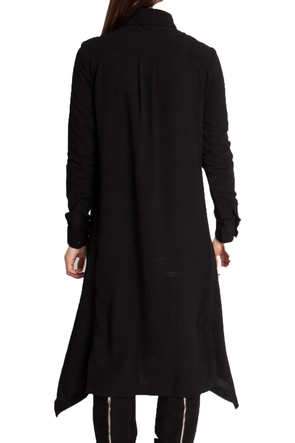 Maxi Longline Shirt Dress