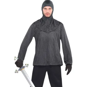 Medieval Chain Mail Tunic & Hood