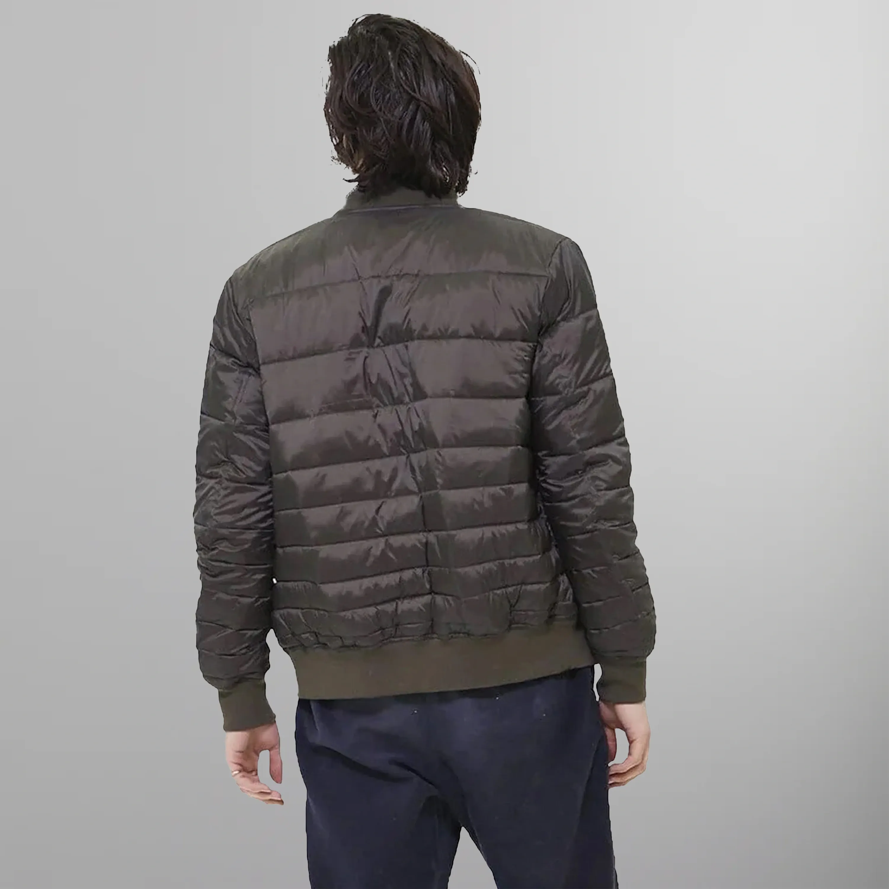 Men's Solid Puffer Jacket - FINAL SALE