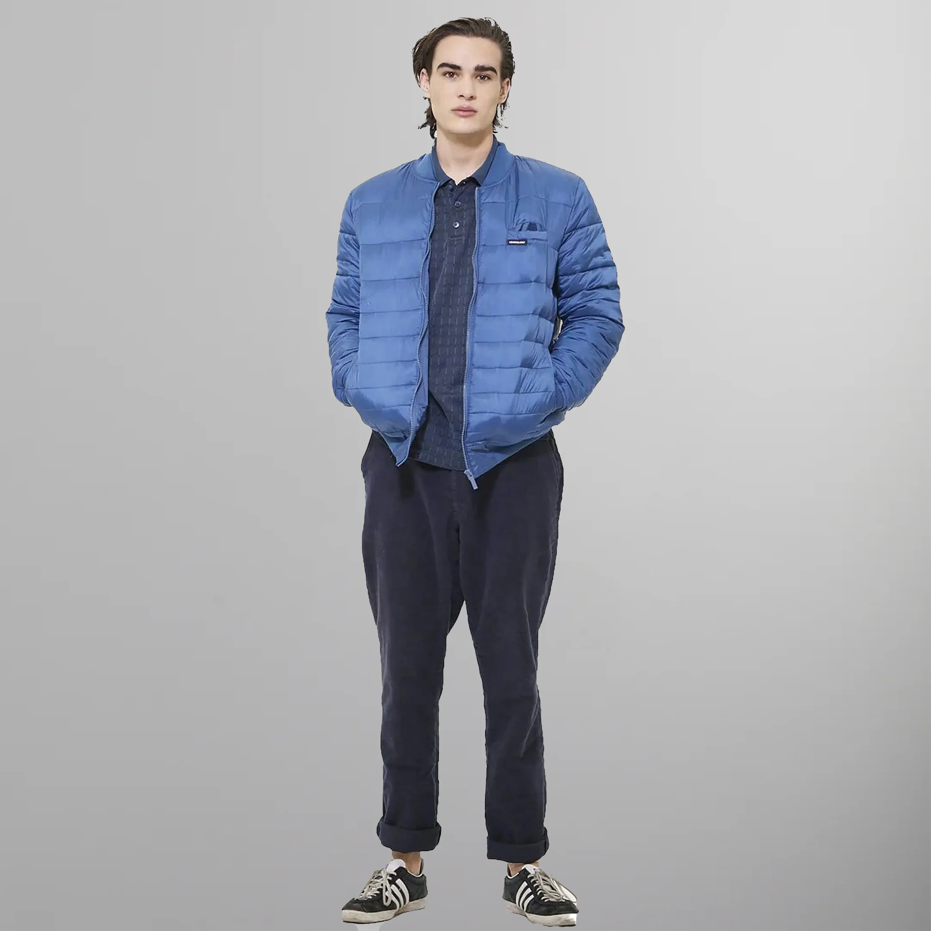 Men's Solid Puffer Jacket - FINAL SALE