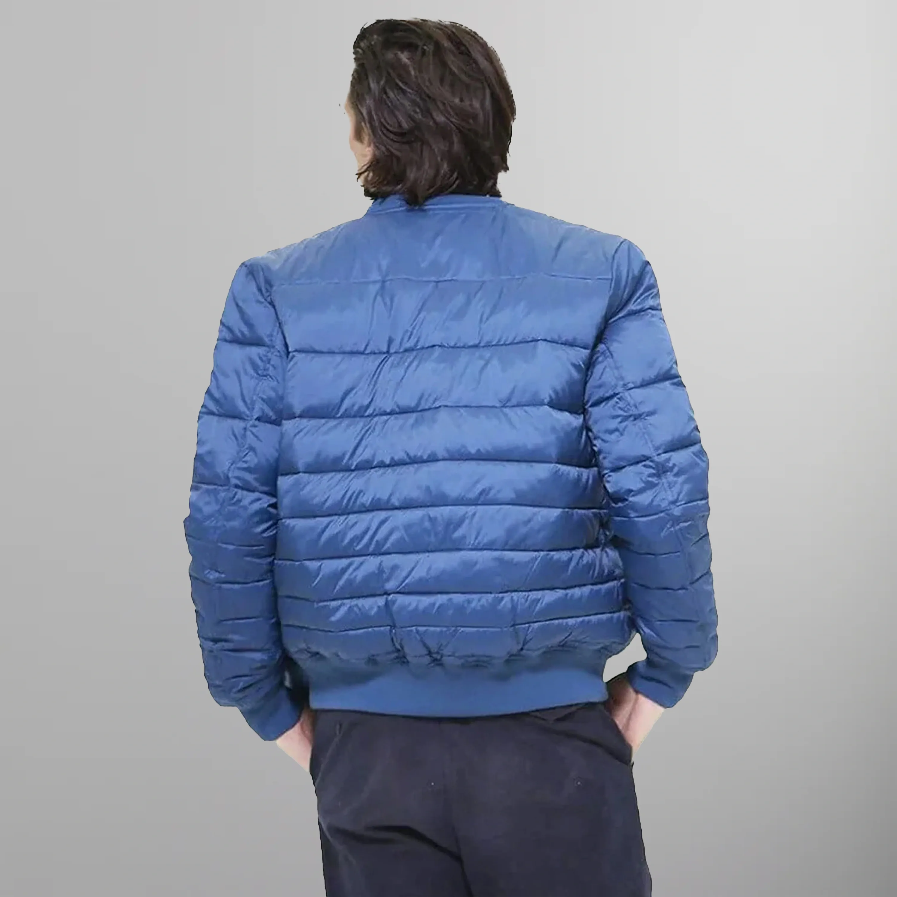 Men's Solid Puffer Jacket - FINAL SALE