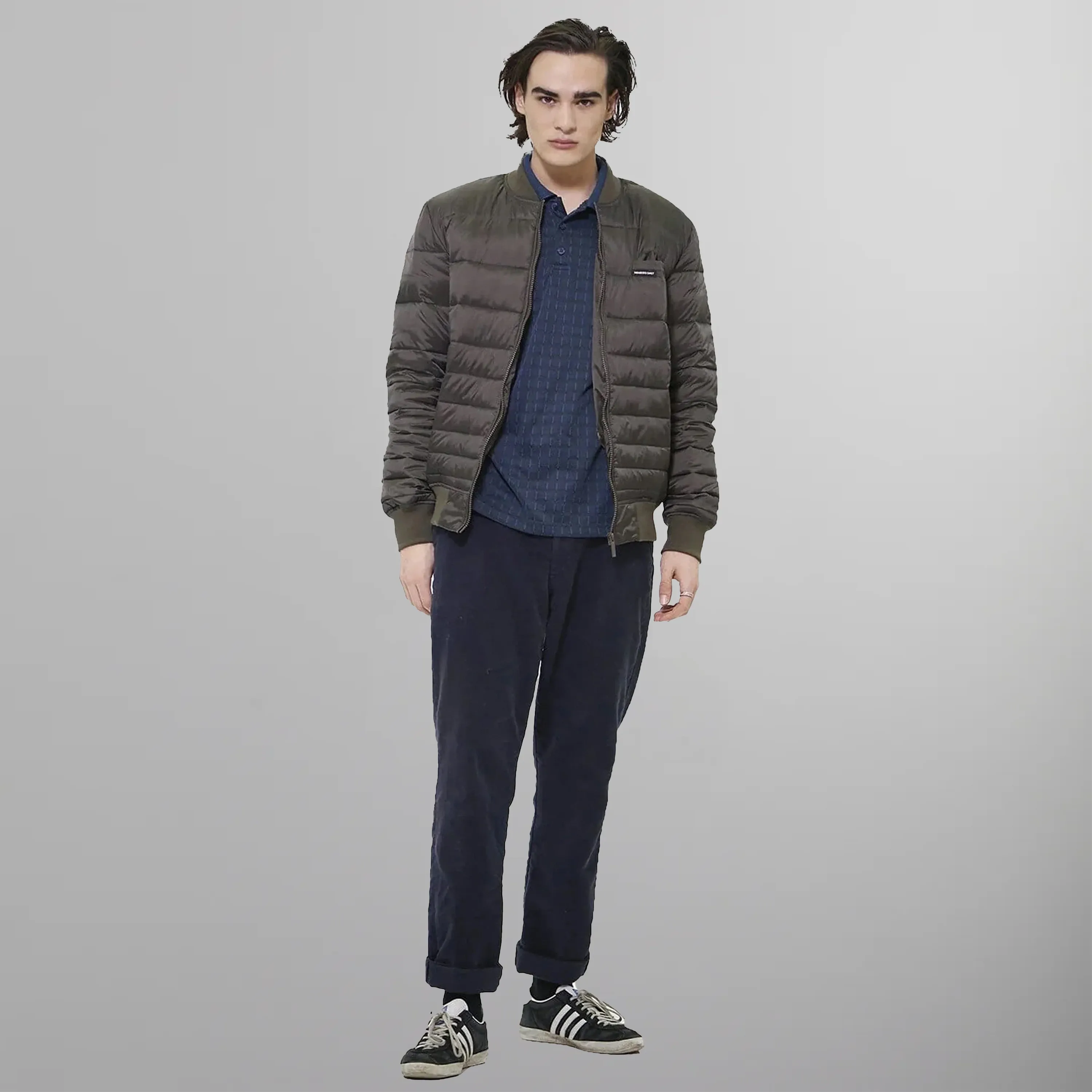 Men's Solid Puffer Jacket - FINAL SALE