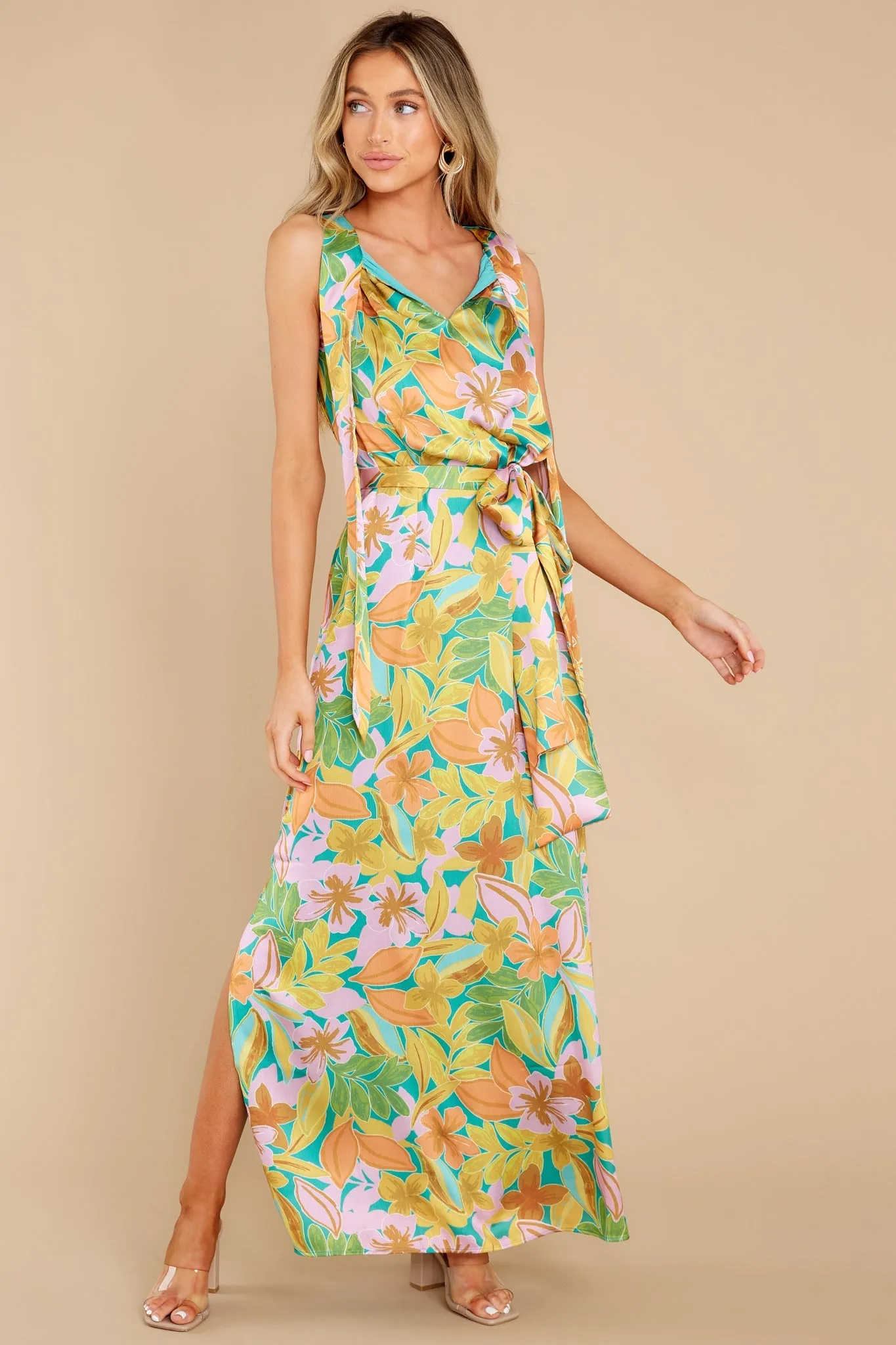 Millie Malibu Floral Maxi Dress