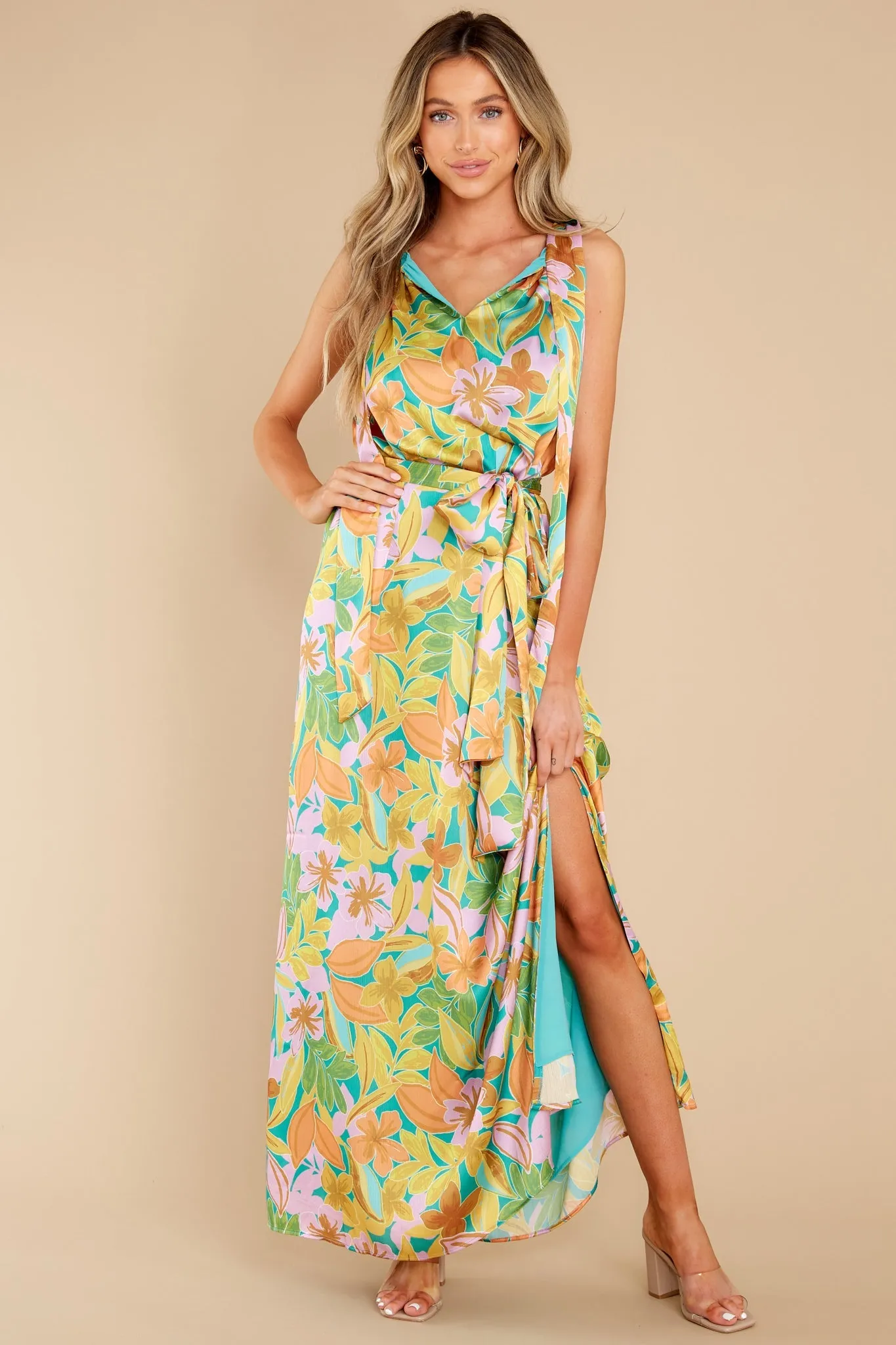 Millie Malibu Floral Maxi Dress