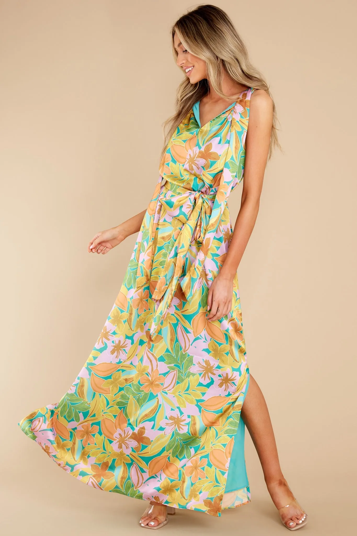 Millie Malibu Floral Maxi Dress