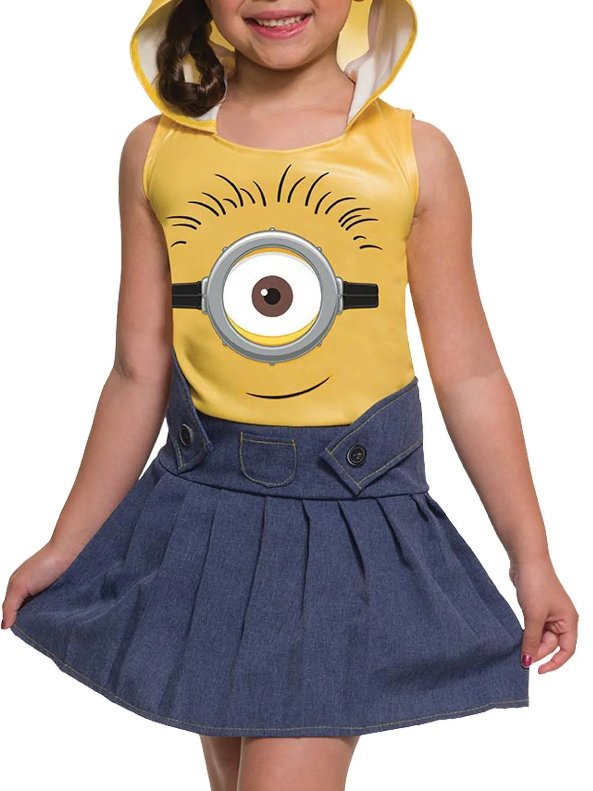 Minion Face Dress Costume for Kids - Despicable Me