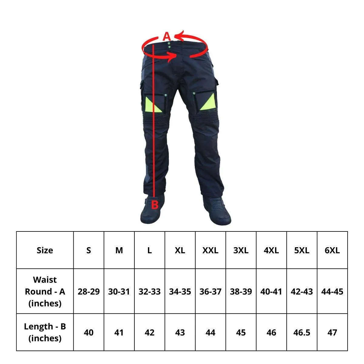 MotoTech Trailblazer TourPro Motorcycle Riding Pant v1 (without Armours & Rain Pants)