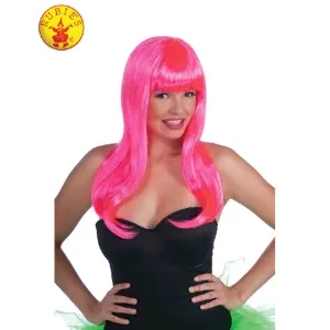 Neon Pink Long Wig