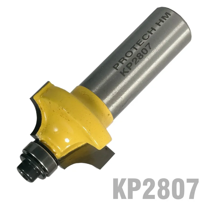 PRO-TECH BEADING BIT 1' X 1/2' RADIUS 1/4' 1/2' SHANK KP2807