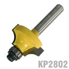 PRO-TECH BEADING BIT 1' X 7/16' RADIUS 1/4' 1/4' SHANK KP2802