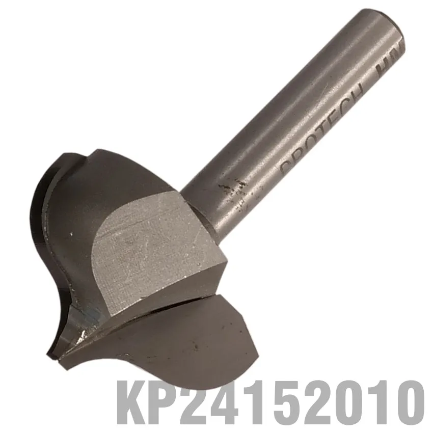 PRO-TECH PANEL MOULD POINT CUTTING OGEE 27MM X 20MM RADIUS 7.5MM 1/4' SHANK KP24152010