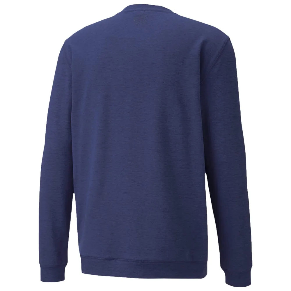 Puma Cloudspun Crewneck Sweater - Peacoat Heather