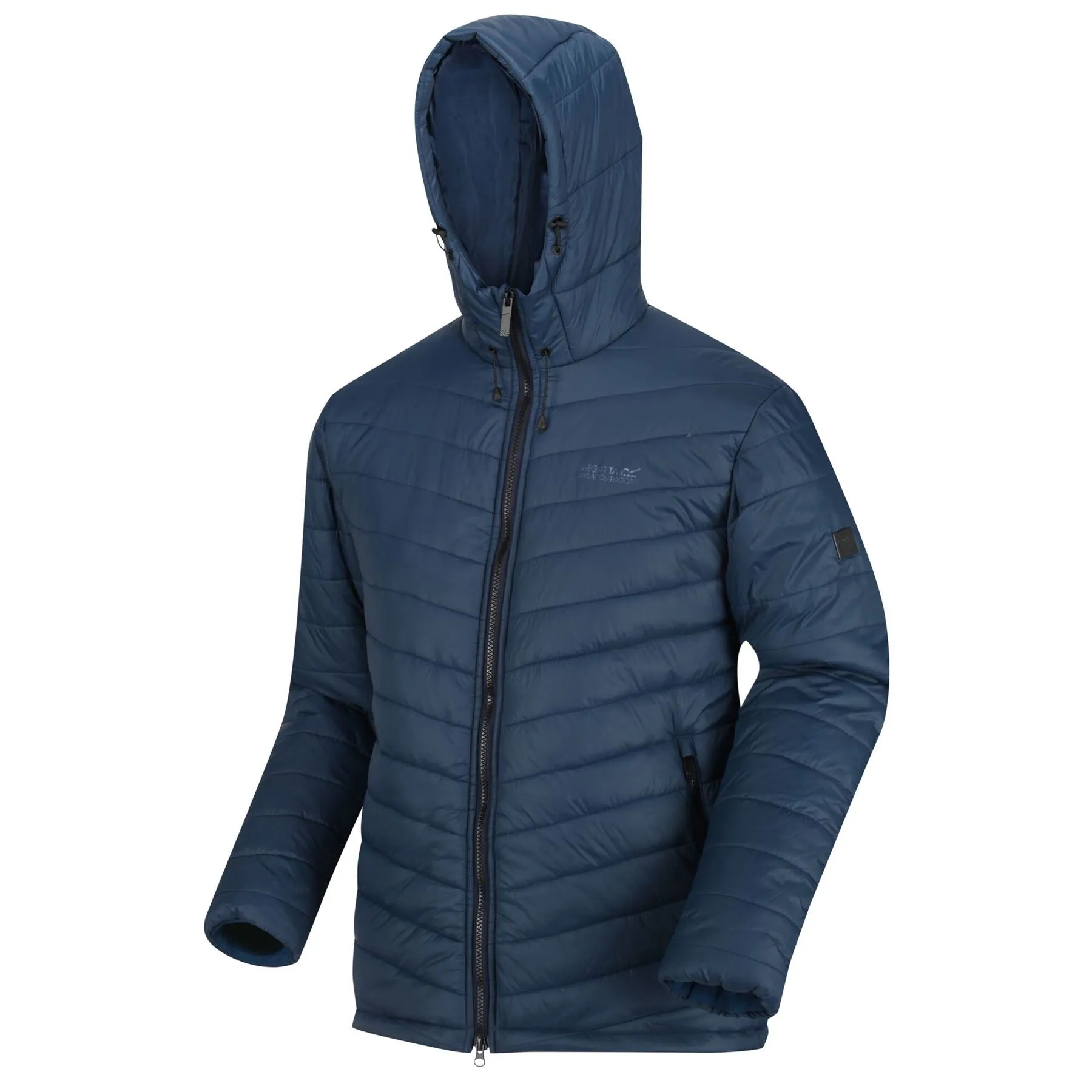 Regatta Mens Volter Loft Heated Insulated Quilted Hooded Jacket