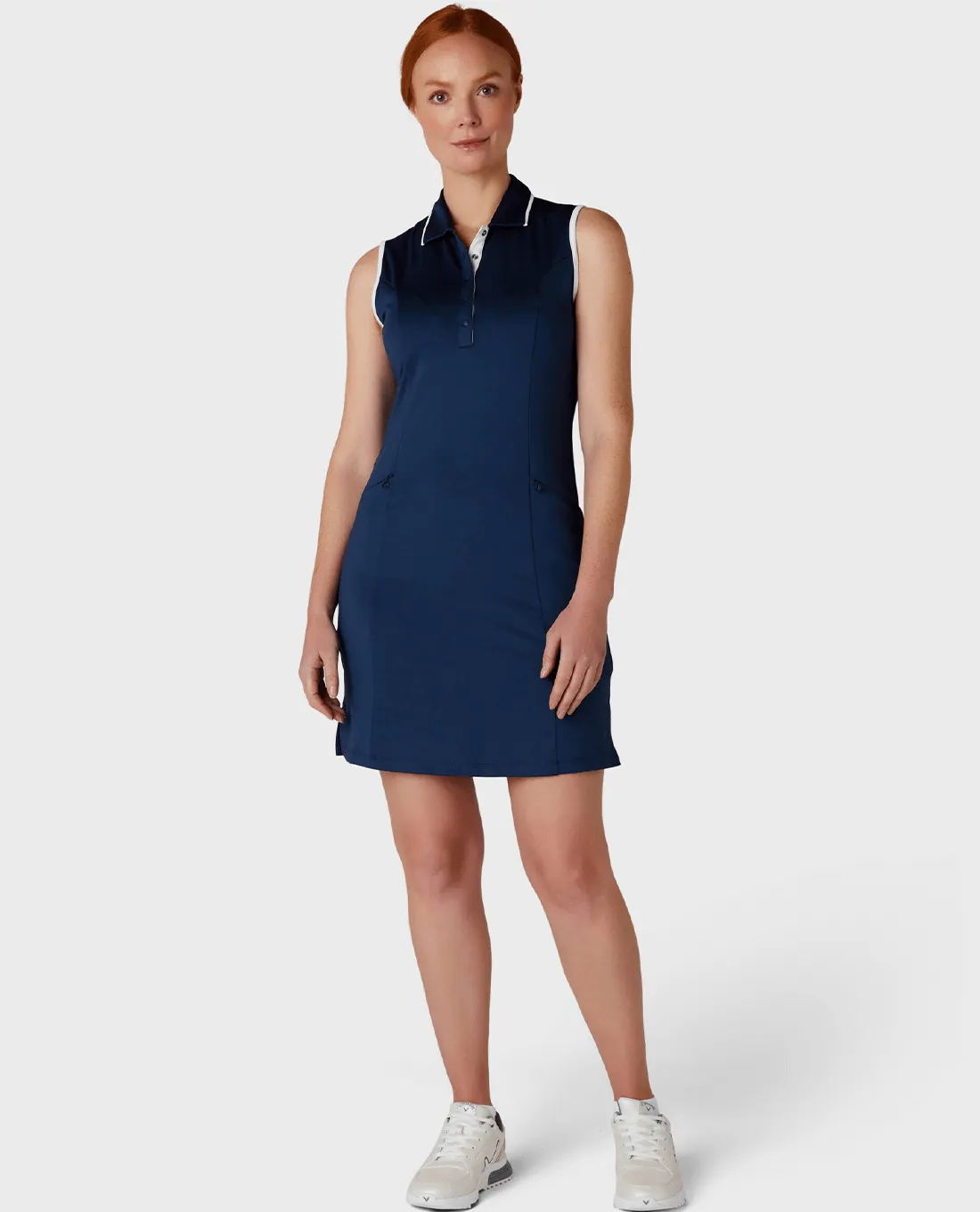 SIZE XL - CALLAWAY Sleeveless Dress CGDSE071 Peacoat Navy