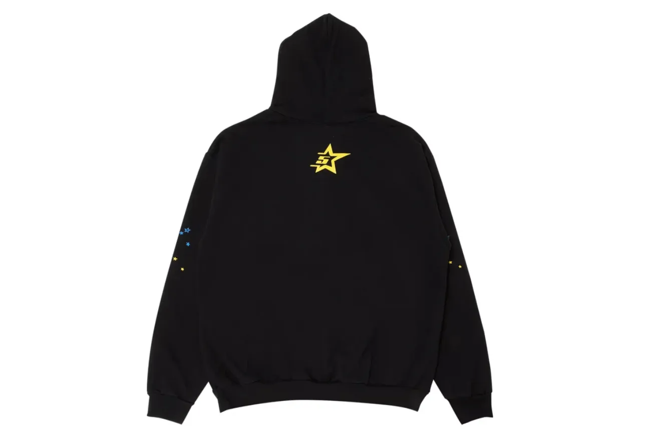 Sp5der P*nk Hoodie 'Black'