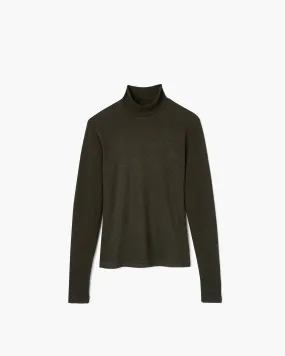 Super Rib Turtleneck - Moss