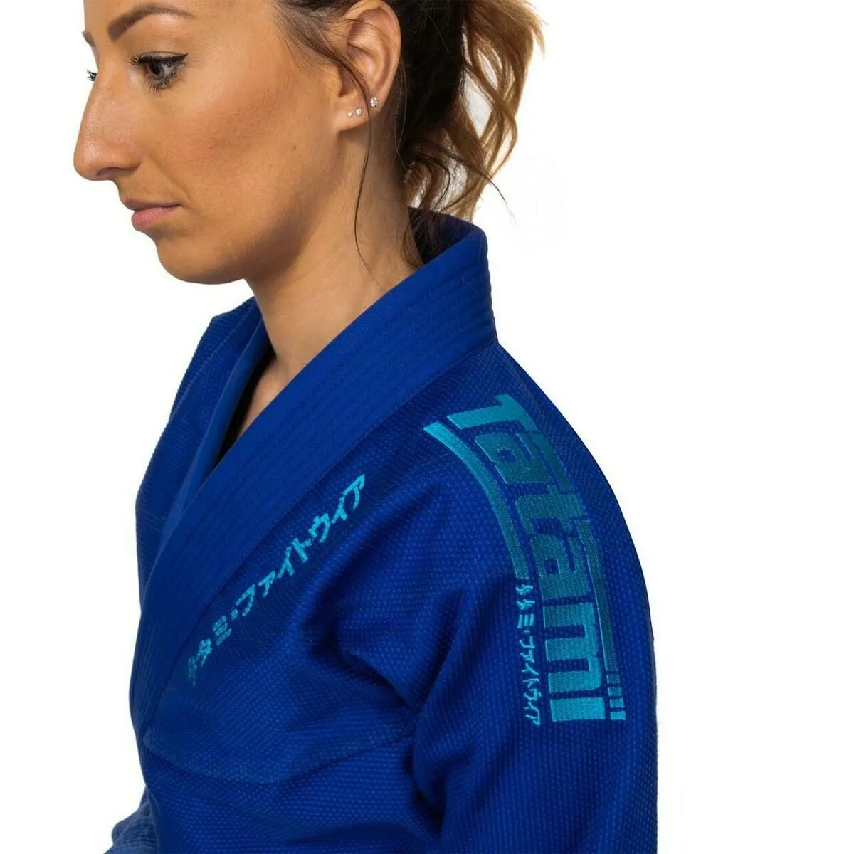 Tatami Fightwear Estilo Black Label Ladies BJJ Gi Blue/Blue