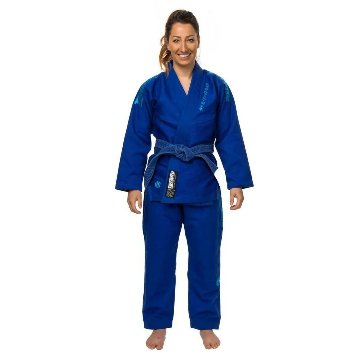 Tatami Fightwear Estilo Black Label Ladies BJJ Gi Blue/Blue