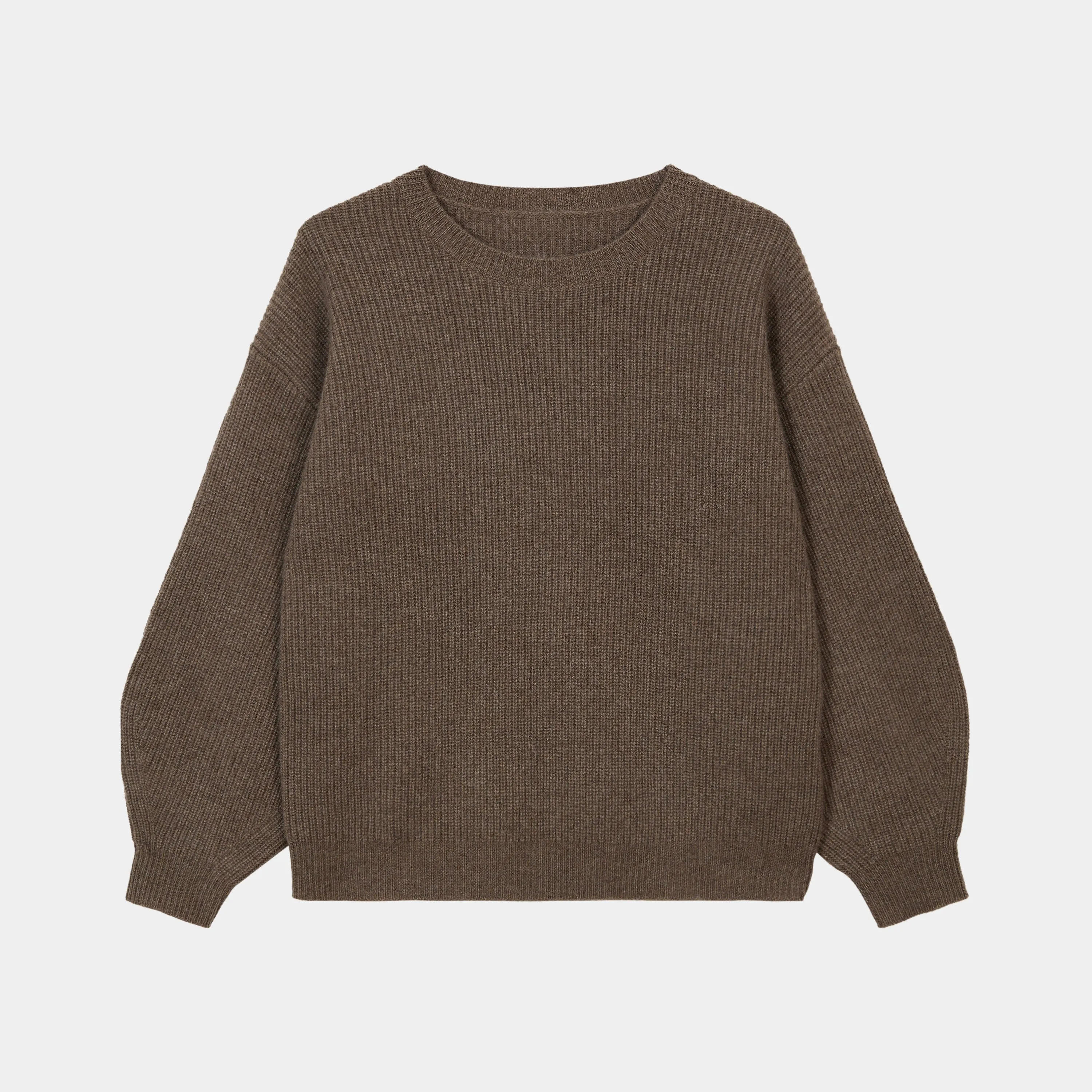 THE CHUNKY CREW SWEATER - BRACKEN