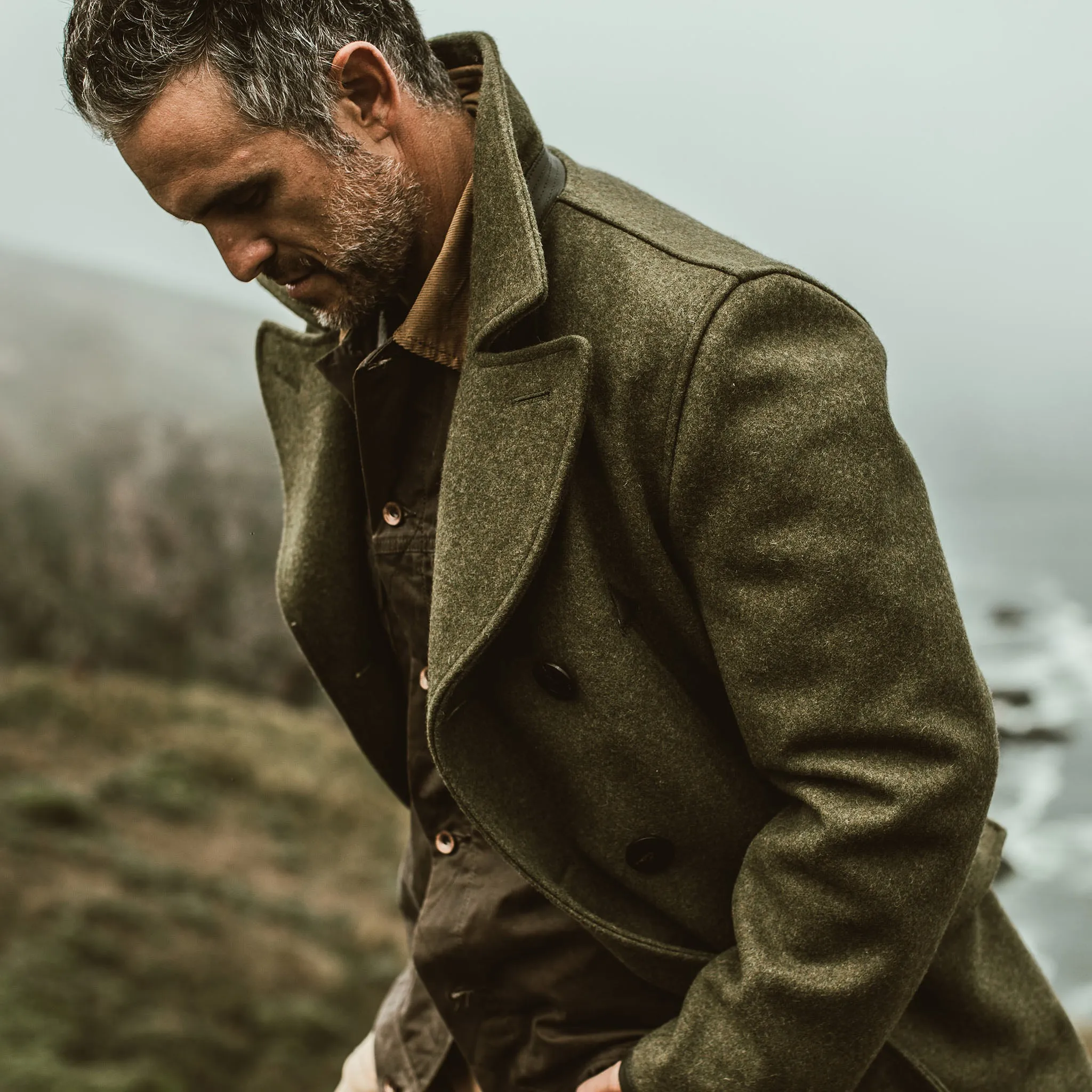 The Mendocino Peacoat in British Army