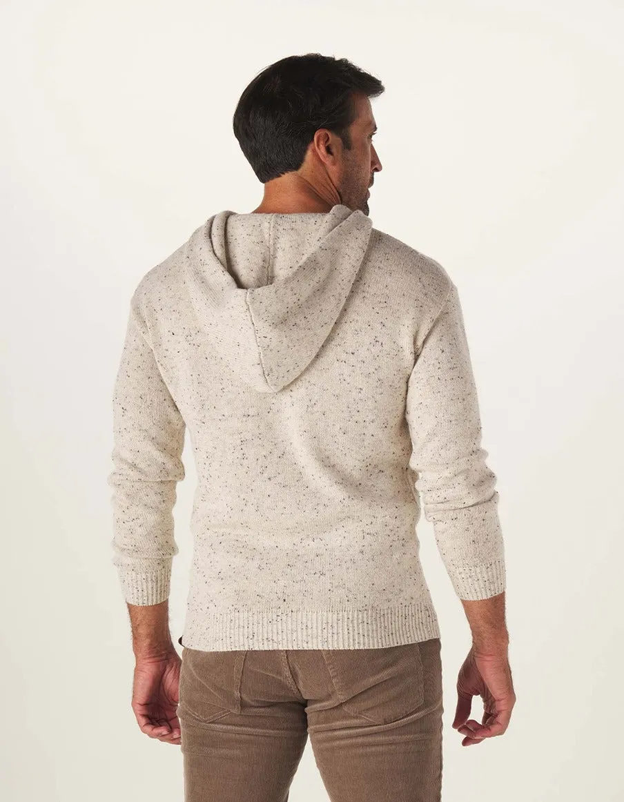 The Normal Brand Seawool Nep Hoodie in Cream